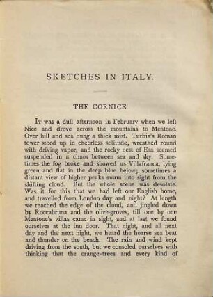 Sketches in Italy : selected from "Sketches in Italy and Greece" and "Sketches and studies in Italy"