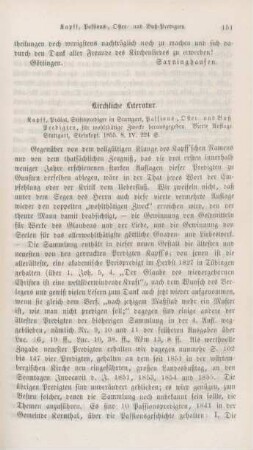 151-158 Kirchliche Literatur