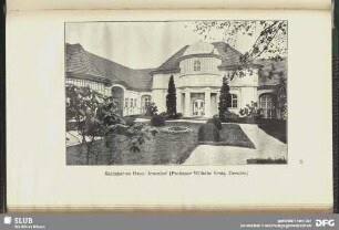Sächsisches Haus. Innenhof