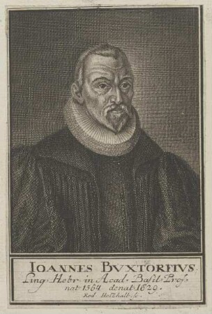 Bildnis des Iohannes Bvxtorfivs
