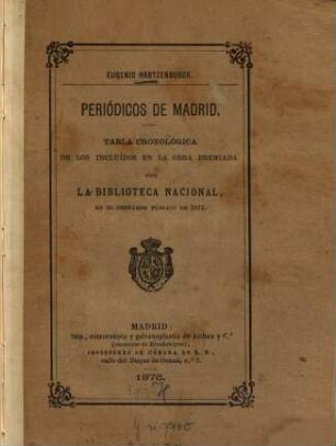Periódicos de Madrid