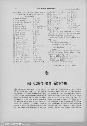 Die Ephoralstadt Glauchau
