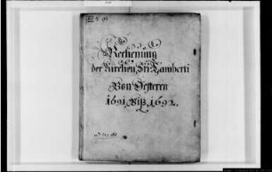 Kirchenrechnung Lamberti