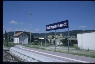 Hp. Dettingen-Gsaidt in km 6+500