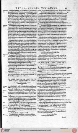 Librum XXXI. - Librum XXXVIII.