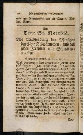 552-564, Am Tage St. Matthiae.
