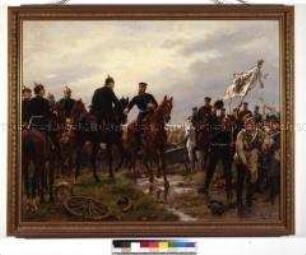 Schlacht bei Königgrätz am 3. Juli 1866