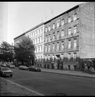 Mittelformatnegativ: Schöneberger Straße, Tempelhofer Ufer, Luckenwalder Straße, 1976