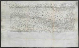 Schuldbrief des Bischofs Philipp von Speyer gegen die gemeine Präsenz des Domkapitels über 600 Gulden zu 4,5 Prozent.