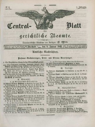 8. Januar-22. Dezember = No. 1-24