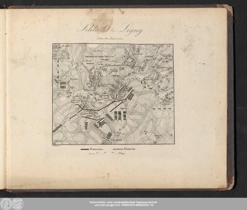 Schlacht bei Ligny. Den 16. Juni 1815.