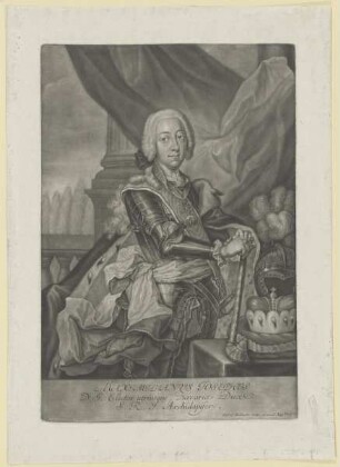 Bildnis des Kurfürsten Maximilian III. Joseph von Bayern