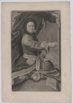 Bildnis des Petrvs Lvdovicvs Moreav de Mavpertvis