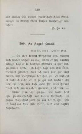 209. An August Lewald