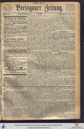26.03.1899 (Erstes Blatt)
