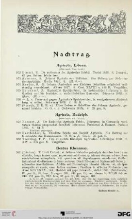 Nachtrag (Nr. 972-1046)