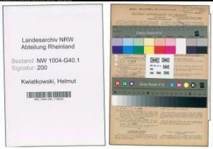 Entnazifizierung Helmut Kwiatkowski , geb. 09.10.1898 (Gerichtsvollzieher)