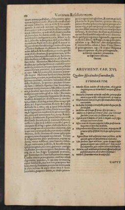 Argument. Cap. XVI.