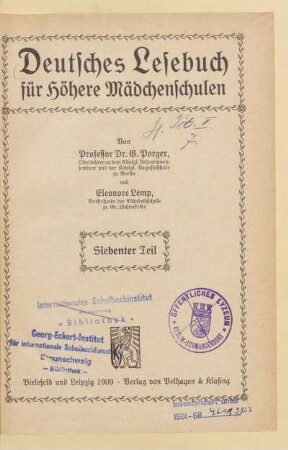 Teil 7 = Klasse 3, [Schülerband]: [Teil 7 = Klasse 3, [Schülerband]]