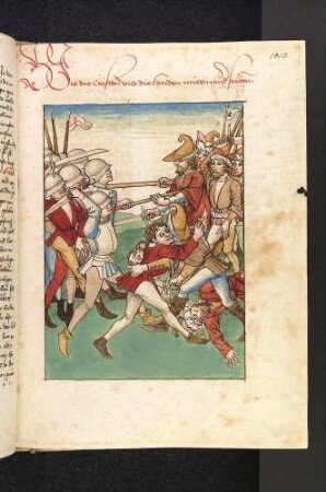 Kampf der Christen gegen die Heiden; (Apollonius)