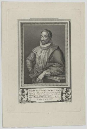Bildnis des Miguel de Cervantes Saavedra