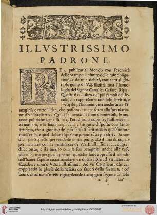 Illustrissimo padrone
