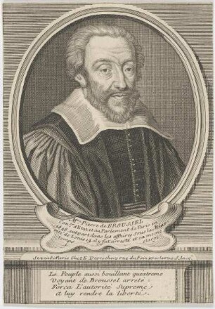 Bildnis des Pierre de Broussel