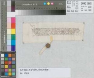 Wilhelm von Berg, Graf von Ravensberg, quittiert dem Erzbischof dietrich über 200 Goldgulden in Abschlag. d. Soterstag nach Kreuztag.
