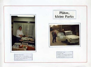Scrapbook von Kurt Bothe: Parks und Plätze