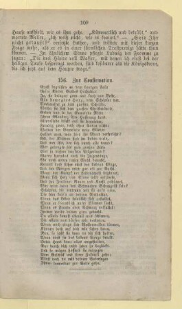 156. Zur Confirmation