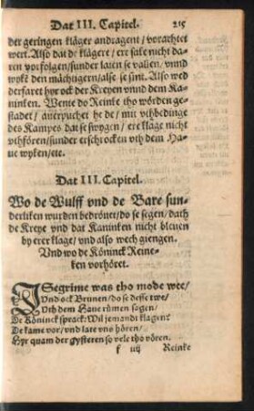 Dat III. Capitel.