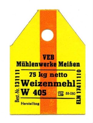 VEB Mühlenwerke Meißen