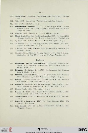 [Italien, Schweiz, Niederlande] (Nr. 930-1053)
