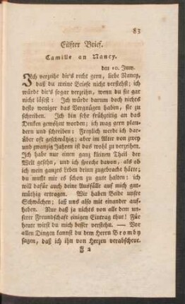 Eilfter Brief. - Zwanzigster Brief.