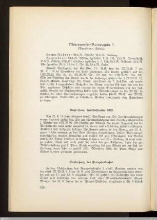 Beschießung des Franzosenkopfes