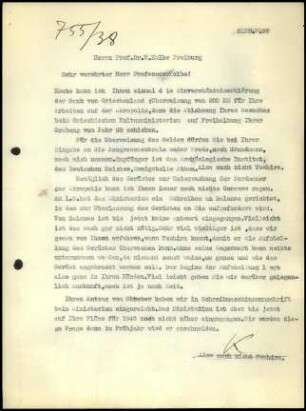 K. Kübler an W. Kolbe