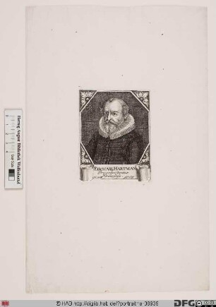 Bildnis Eucharius Hartmann