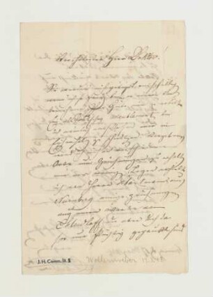Brief von Karl Wollenweber an Joseph Heller
