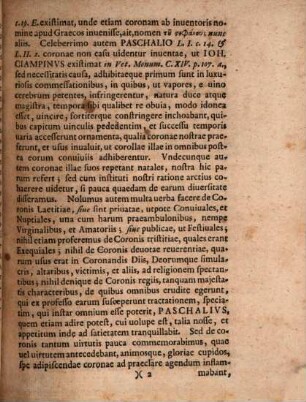 Collegii Philosophici in Academia Vitembergensi Decanus Jo. Samuel Luppius candidatos de coronis veterum non nulla exponens ... invitat