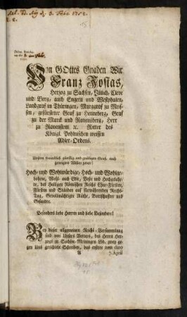 A1r-B2v, Vorwort; Widmung.