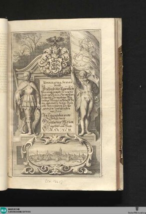 Topographia Sveviae das ist Beschreib: vnd Aigentliche Abcontrafeitung der fürnembste[n] Stätt vnd Plätz in Ober vnd Nider Schwaben, Hertzogthum Würtenberg Marggraffschafft Baden vnd andern zu dem Hochlöbl: Schwabischen Craiße gehörigen Landtschafften vnd Orten