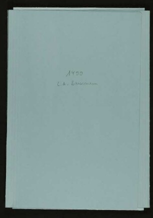 Kaufvertrag von Amtsverwaltung: Graf Waldner-Freundstein: Haus in Mannheim an L.A. Bassermann. Mannheim.
