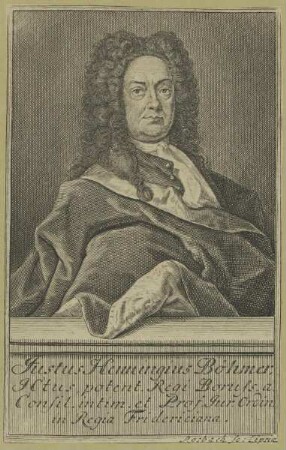 Bildnis des Justus Henningius Böhmer