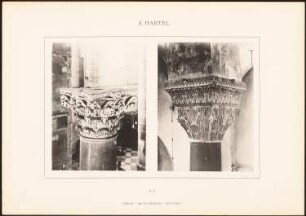 Stiftskirche, Essen: Innenansicht (aus: Architekton. Details u. Ornamente der kirchlichen Baukunst in den Stilarten d. Mittelalters, 1. Serie, 1896)