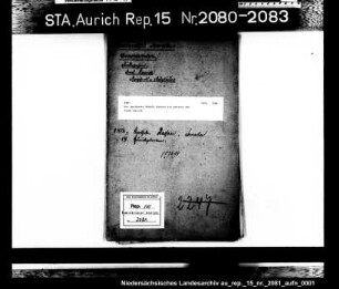 Der Apotheker Rudolf Rassau als Senator der Stadt Aurich
