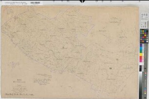 Hesselbach (Laasphe), Teilung Hesselbach, Katasterauszug Flur 5 und 7