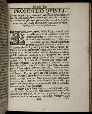 Propositio Quinta.