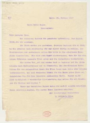 Brief an Fritz Meyer : 24.02.1917