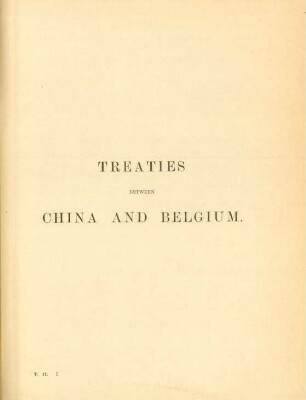 Treaties between China and Belgium