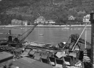 Schleuse Heidelberg, Baulagerplatz